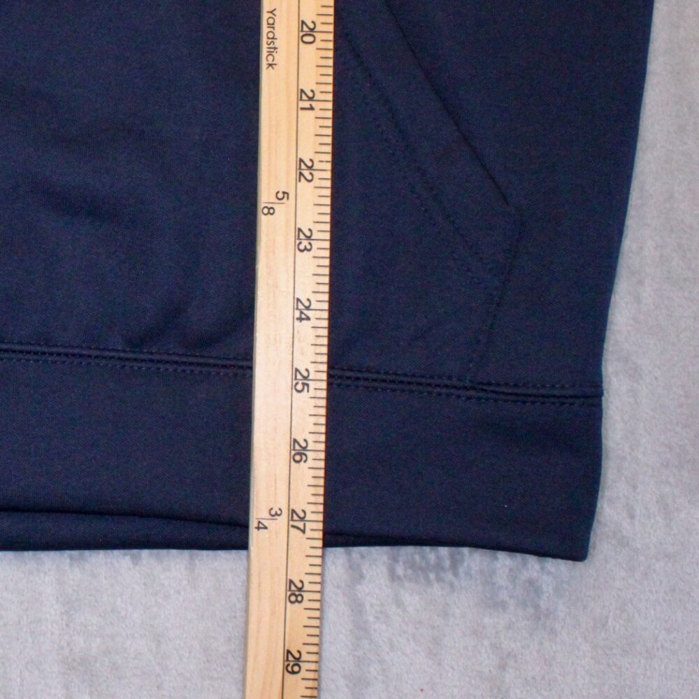 West Virginia Mountaineers Long Sleeve Pullover Hoodie w/Front Pocket Men's Med - Picture 8 of 8